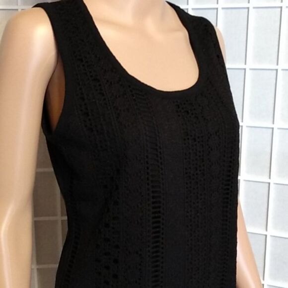 Rafaella, Jet Black, with knitted front - Picture 6 of 8